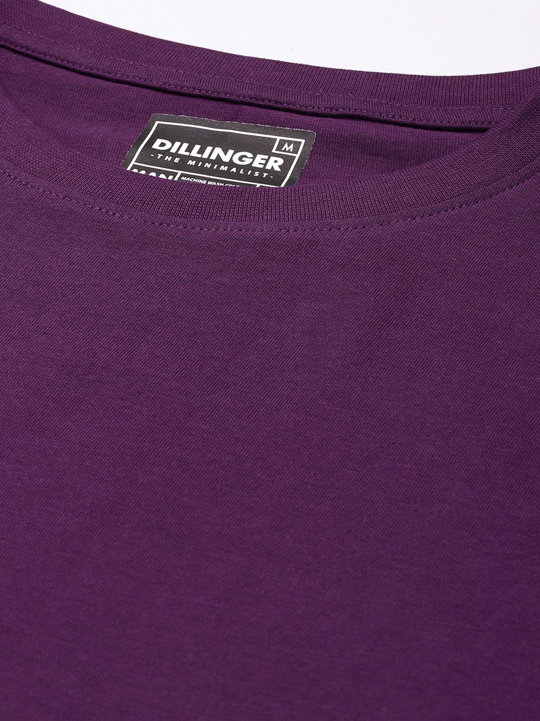 DILLINGER Men Solid Regular Fit T-shirt