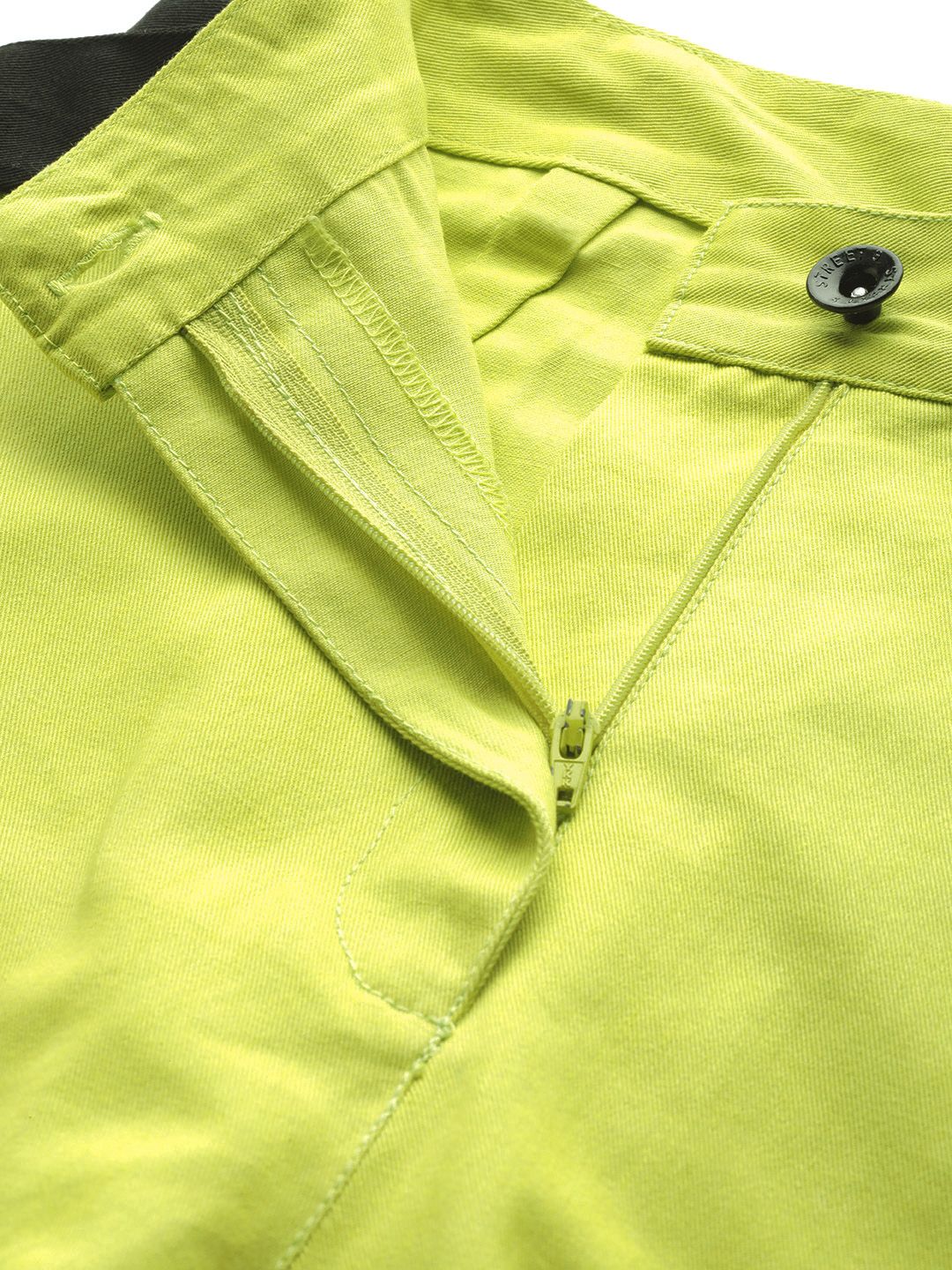 STREET 9 Women Lime Green Cargos