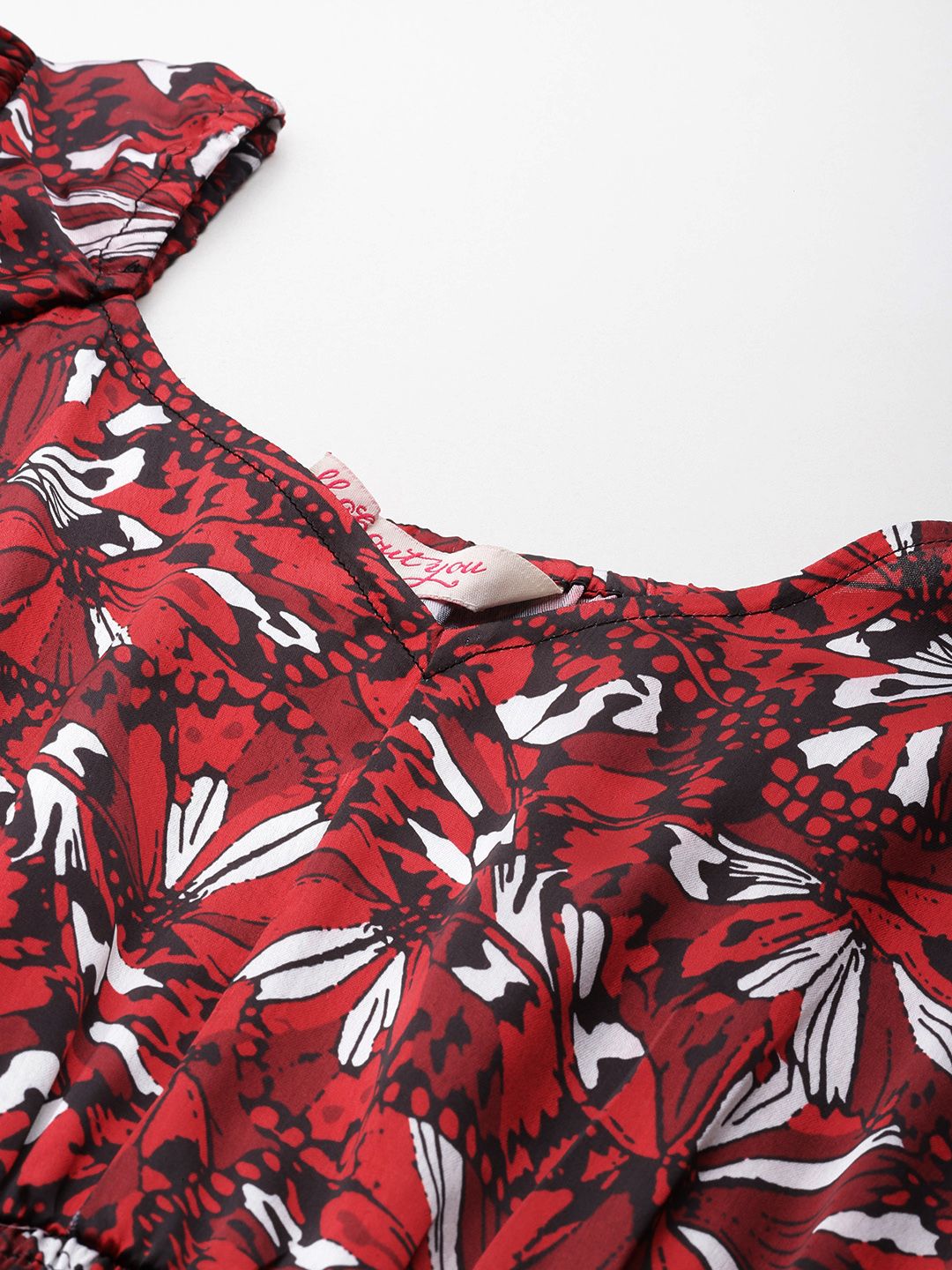 all about you Floral Print Satin Maxi Dress