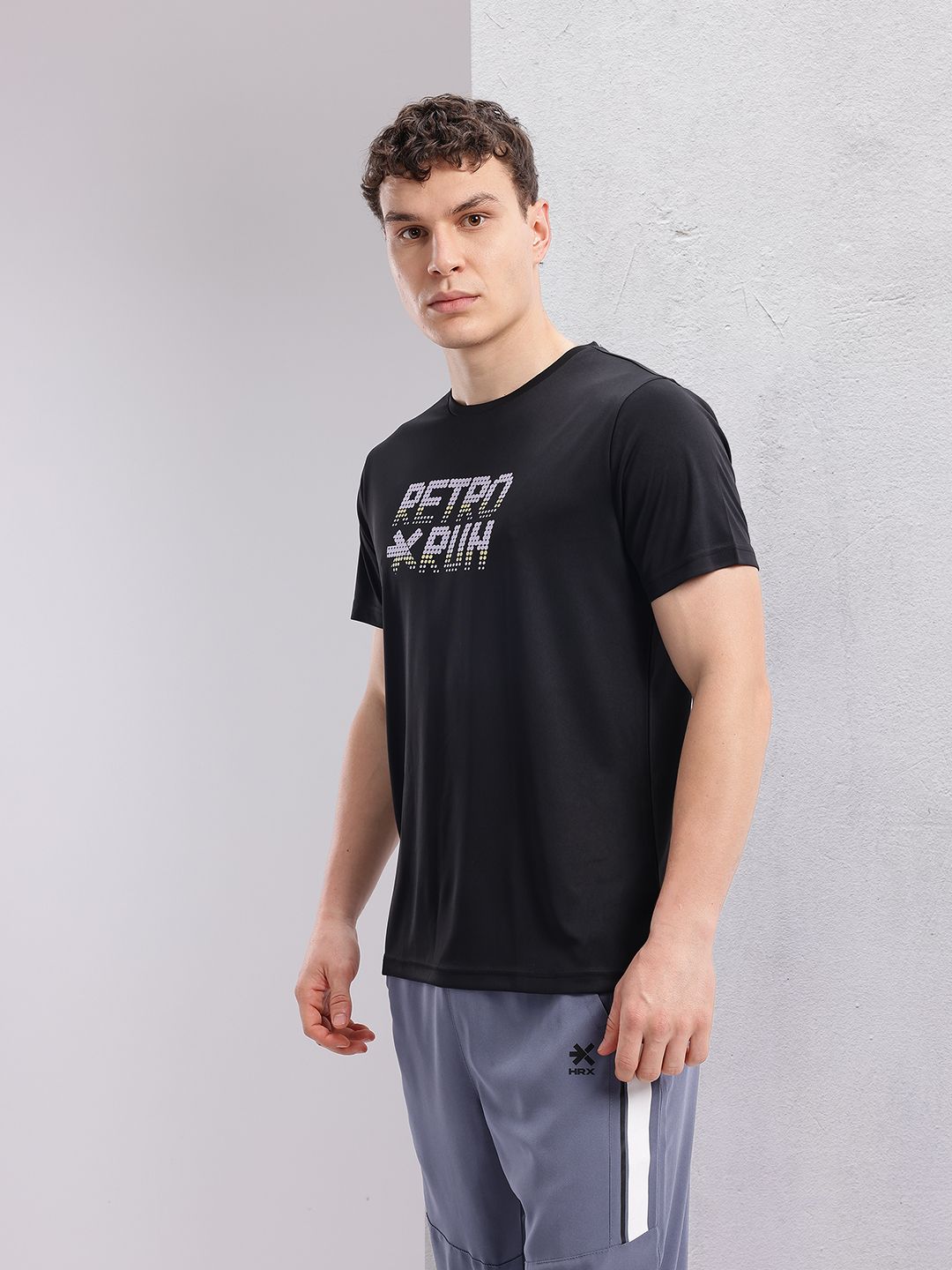 HRX by Hrithik Roshan Printed Rapid-Dry Running T-shirt