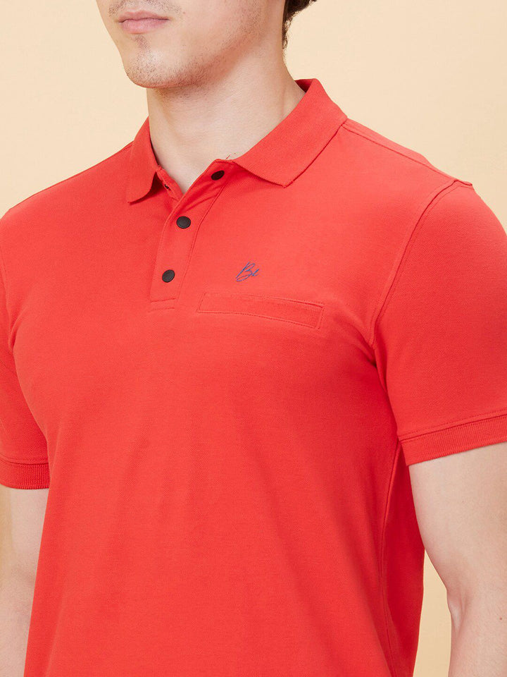 Menjadi T-Shirt Lengan Pendek Polo Manusia