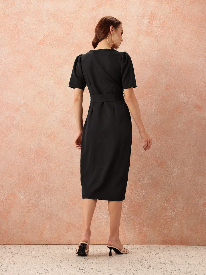 all about you Sheath Midi Dress