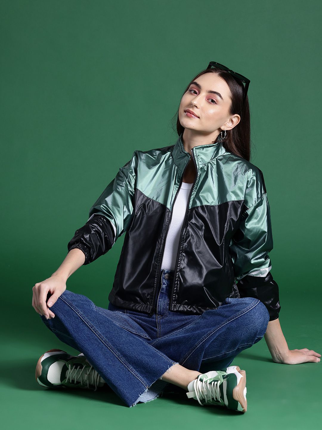 DressBerry Colourblocked Tailored Jacket