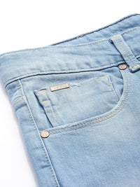 SPYKAR Men Super Skinny Fit Low-Rise Light Fade Stretchable Jeans