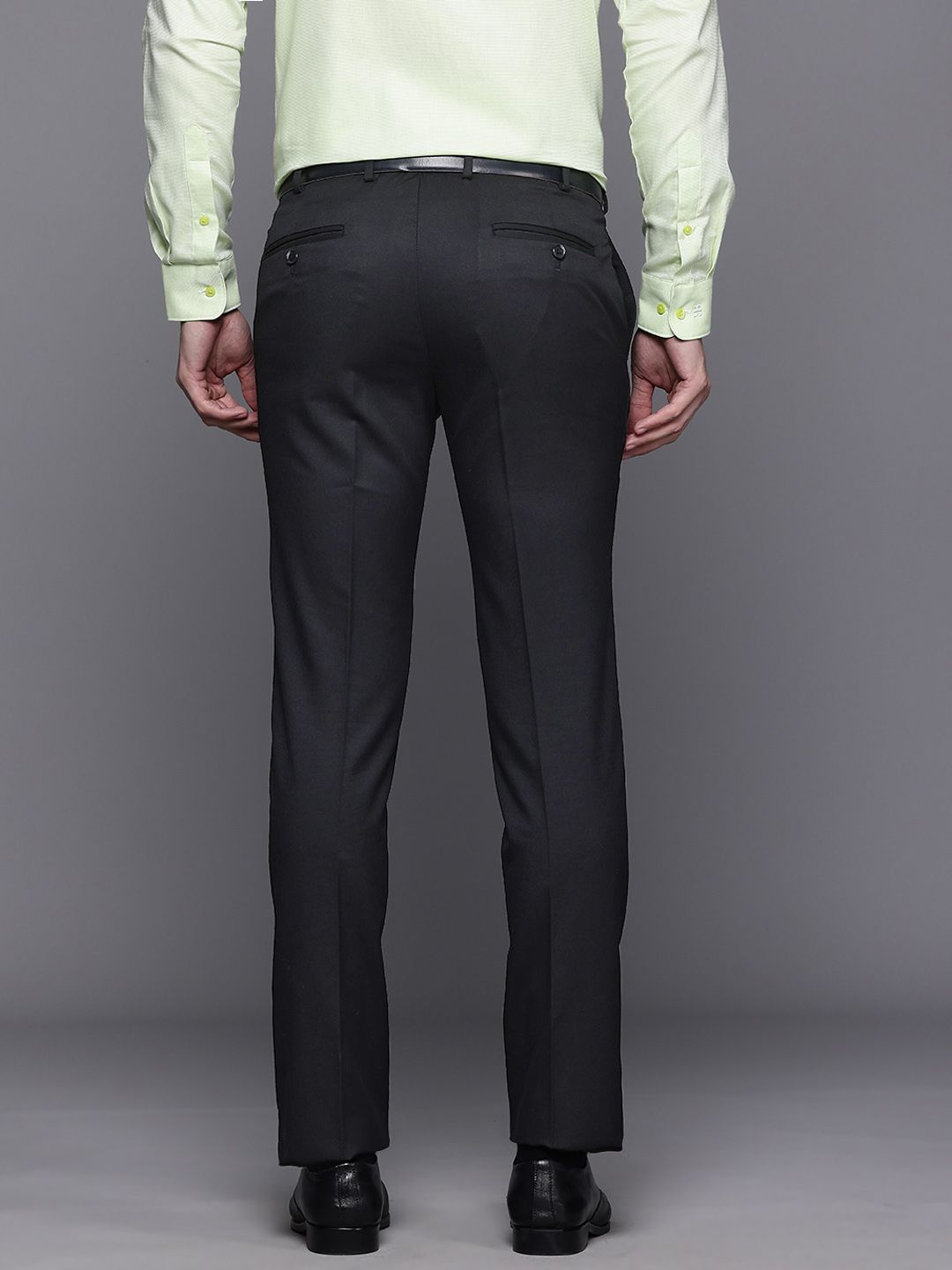 Raymond Men Slim Fit Non Iron Trousers