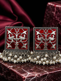 PANASH Square Drop Earrings
