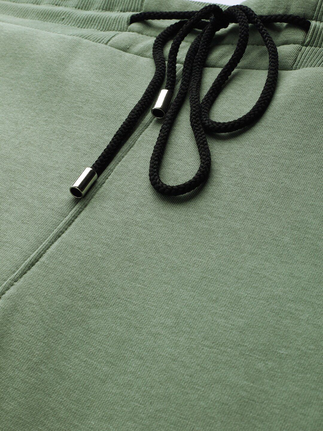 STREET 9 Women Green Regular Fit Solid Joggers