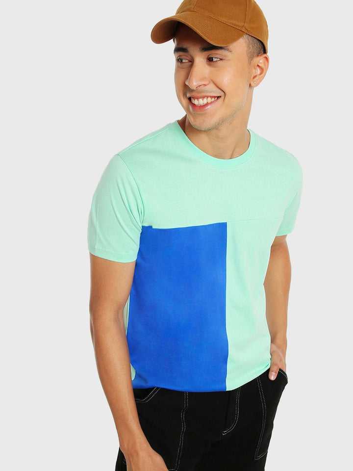 Bewakoof Men Colourblocked T-shirt