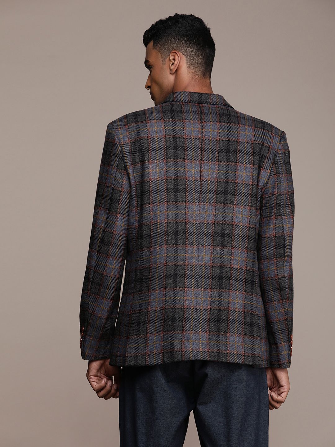 Mr Bowerbird Checked Tailored Fit Casual Blazers