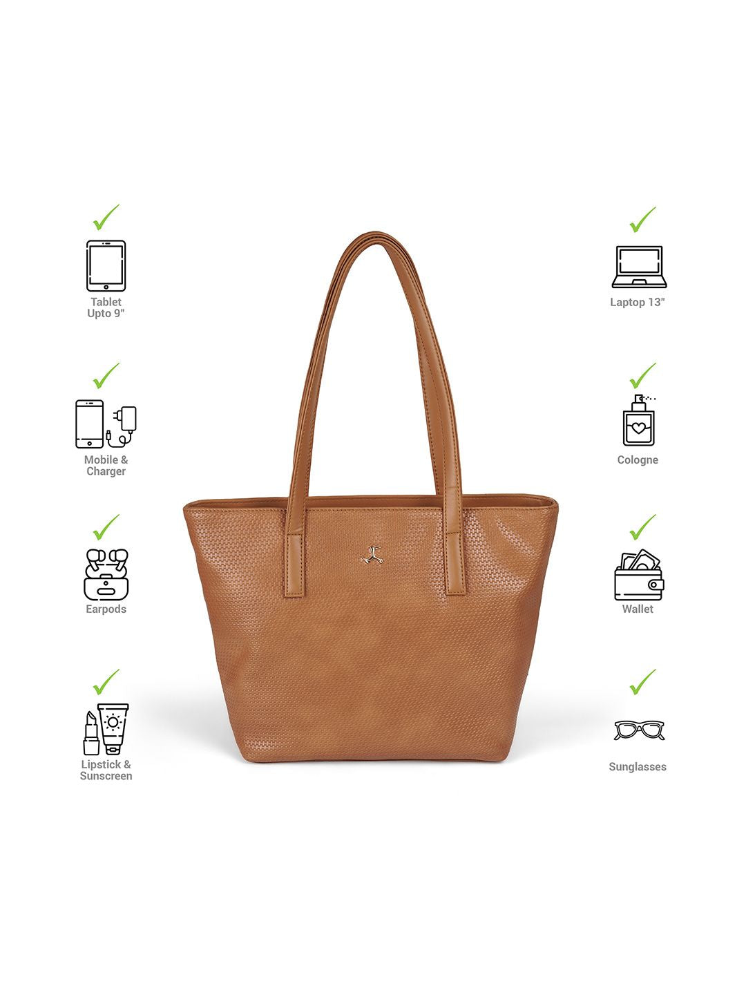 Mochi Textured Oversized Shopper Tote Bag