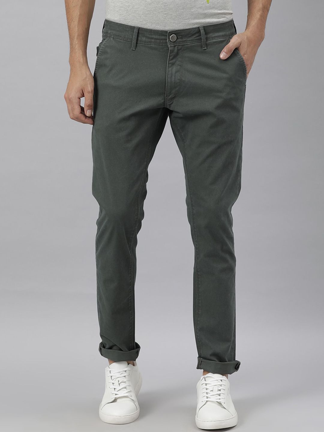RARE RABBIT Men Saho Slim Fit Cotton Jeans