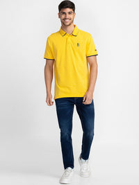 Being Human Polo Collar Regular Sleeves T-shirt