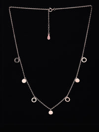 Kalung Perak 925 Sterling Perak Bersalut Emas PRIONI