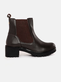 Lino Perros Women Mid-Top Block Heels Regular Boots