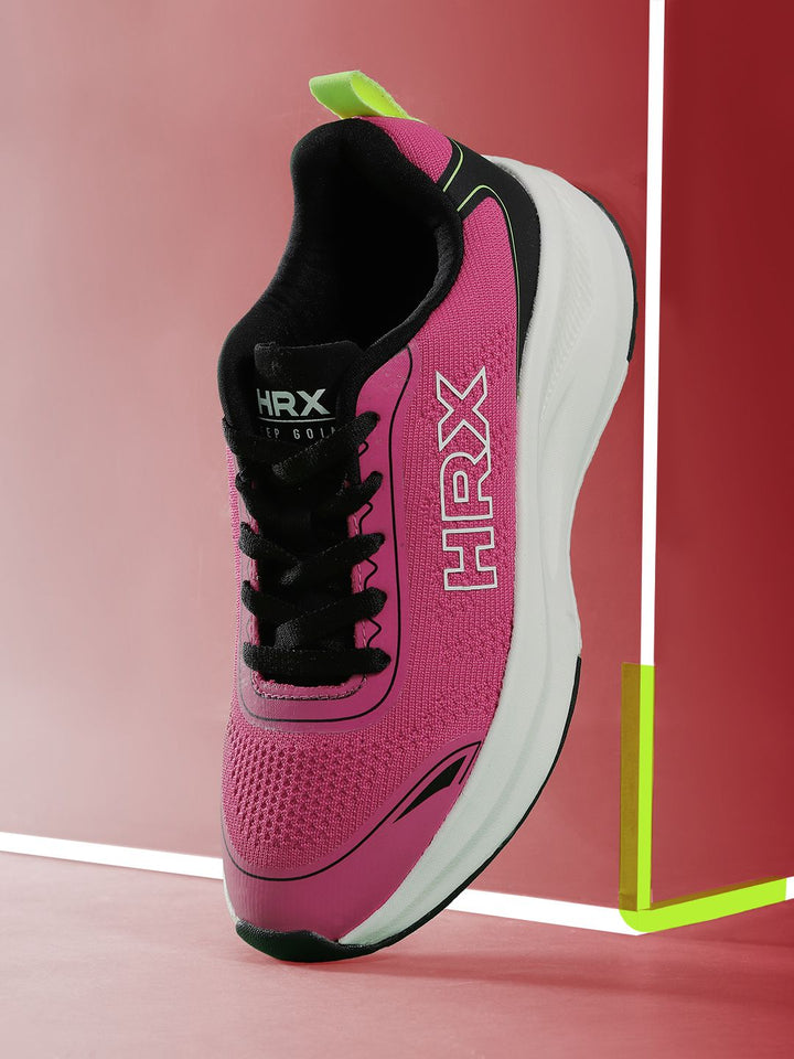 HRX by Hrithik Roshan Women Woven Design Pickleball Shoes