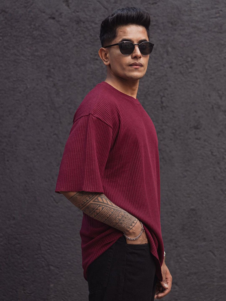 Powerlook Round Neck Short Sleeves Cotton T-shirt