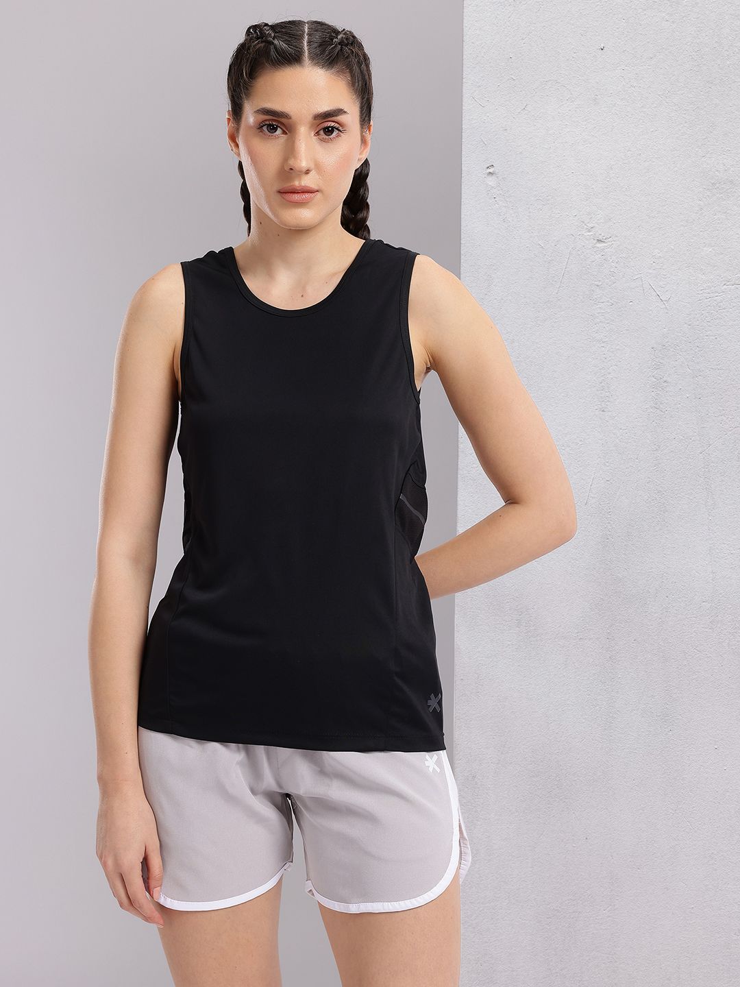 HRX by Hrithik Roshan Women Mesh Detail Training T-shirt