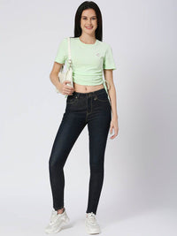 Being Human Women Skinny Fit High-Rise Light Fade Jeans
