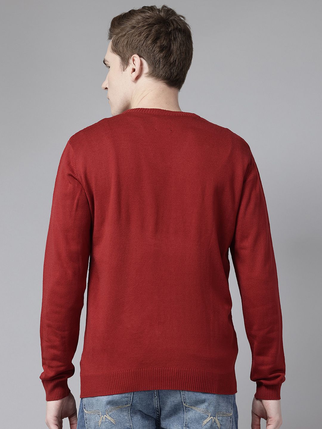 Park Avenue Geometric Design Pullover