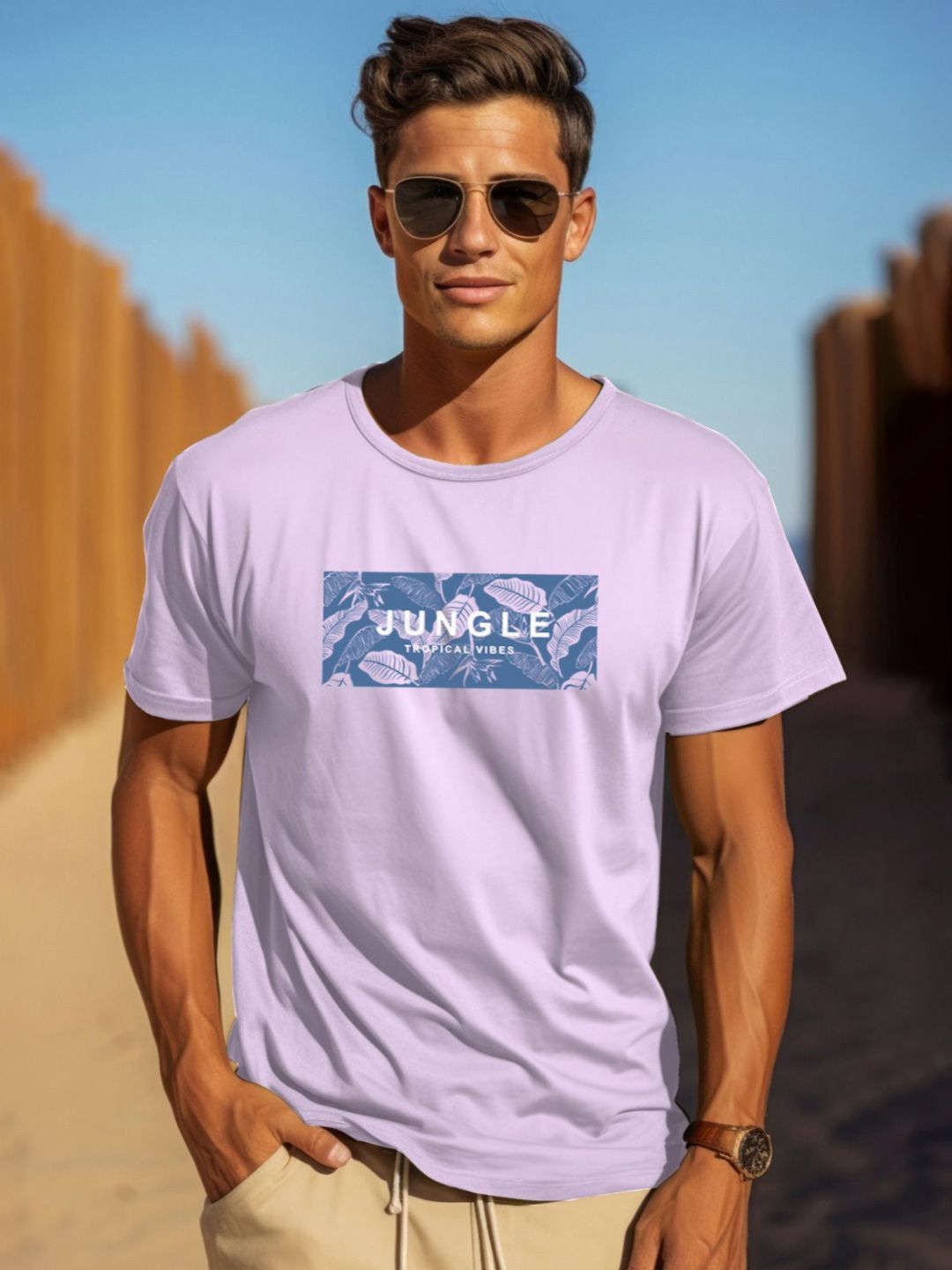 ADRO Men Printed T-shirt
