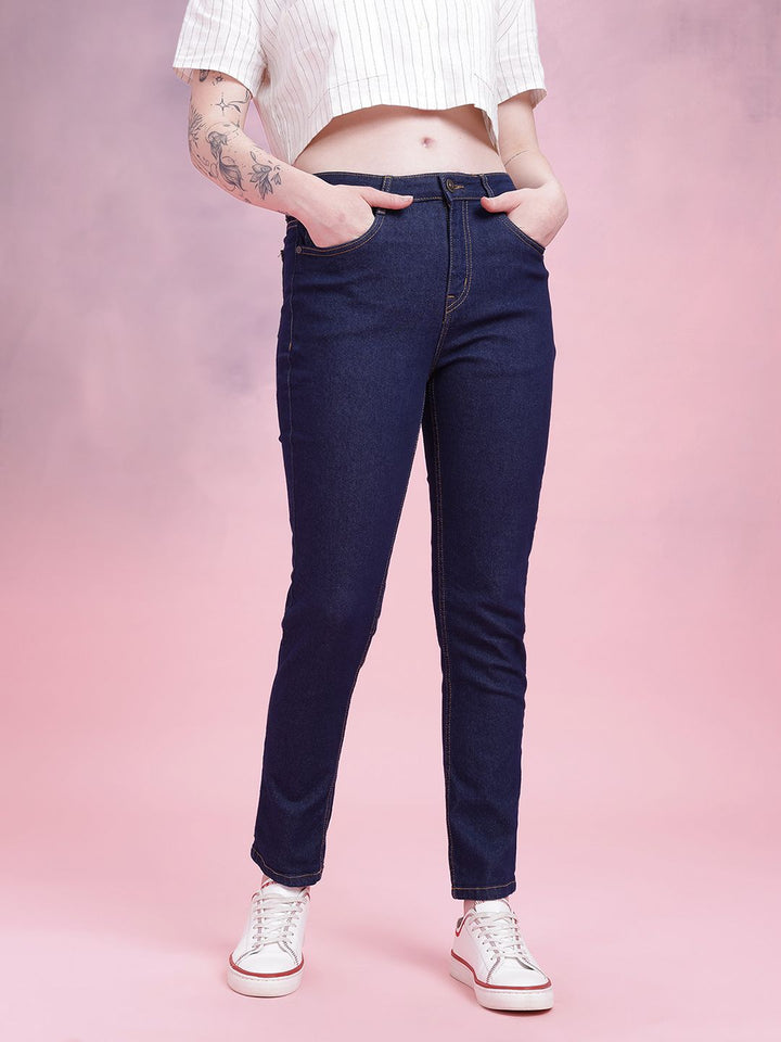 DressBerry Women Mid-Rise Slim Fit Stretchable Jeans