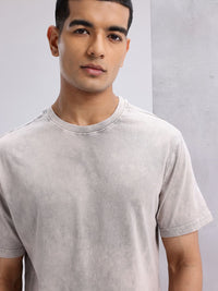 HRX by Hrithik Roshan Men Typography Printed Pure Cotton Yoga T-shirt