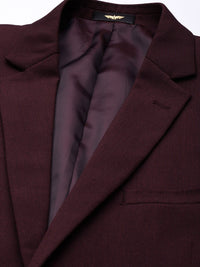 Park Avenue Self Design Single Breasted 2 Piece Party Suits