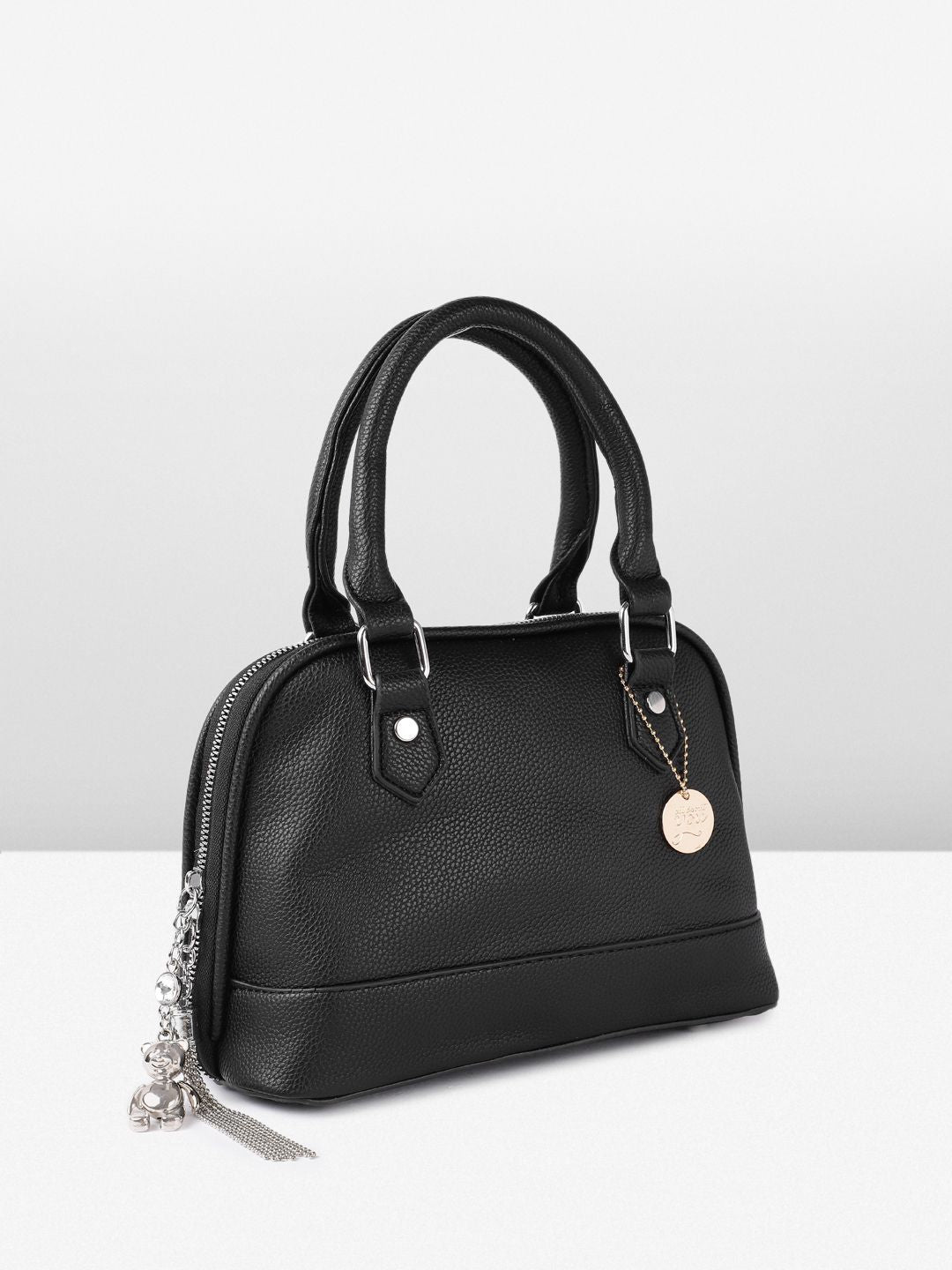 all about you Structured Handheld Bag with Tassel