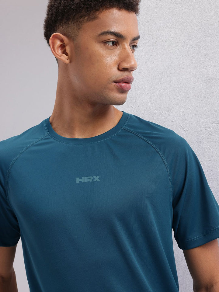 HRX by Hrithik Roshan Raglan Sleeves Rapid-Dry Training T-shirt