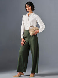 AND Women Flared Parallel Trousers