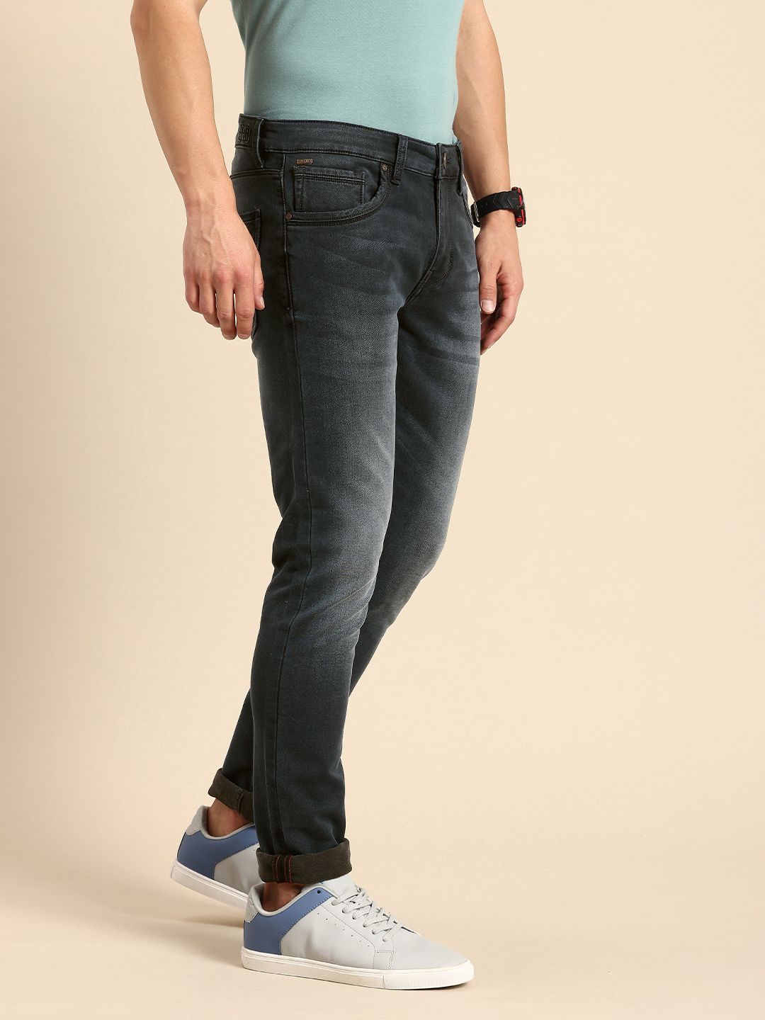Being Human Men Skinny Fit Light Fade Stretchable Jeans