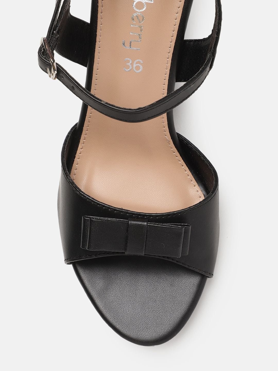 DressBerry Slim Heeled Sandals with Bows