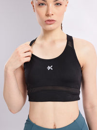 HRX by Hrithik Roshan Full Coverage Lightly Padded Rapid-Dry Running Bra KR4103_03_A