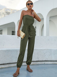 DressBerry Off-Shoulder Basic Jumpsuit