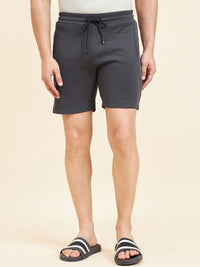 Sweet Dreams Men Charcoal Mid-Rise Shorts