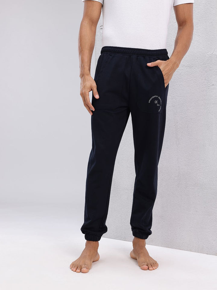 HRX by Hrithik Roshan Men Placement Print Yoga Joggers