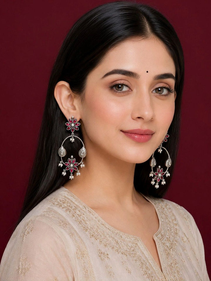 PANASH Circular Chandbalis Earrings