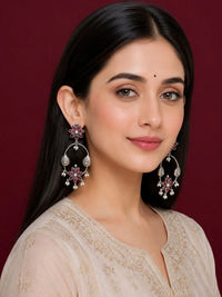 PANASH Circular Chandbalis Earrings