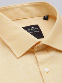 Park Avenue Self Design Slim Fit Textured Formal Shirt