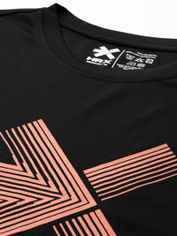 HRX by Hrithik Roshan Men Brand Logo Printed Rapid-Dry Training T-shirt