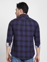 SPYKAR Classic Tartan Checked Casual Cotton Shirt