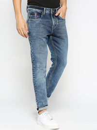 Being Human Men Clean Look Mid Rise Heavy Fade Jeans