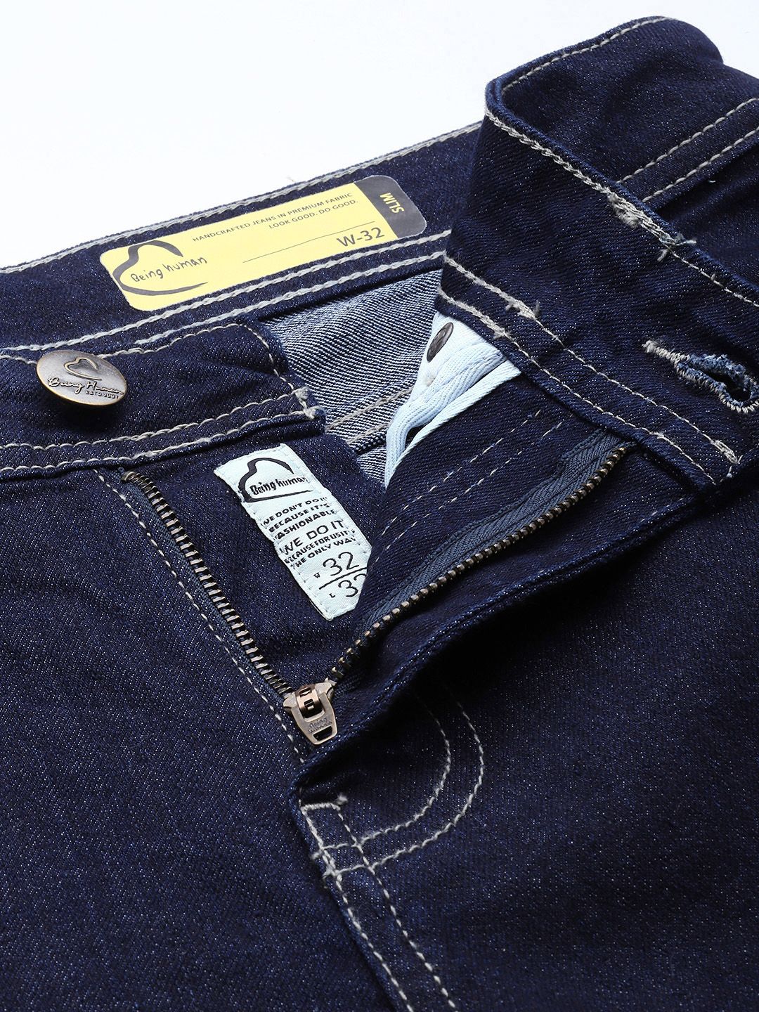 Being Human Men Slim Fit Stretchable Jeans
