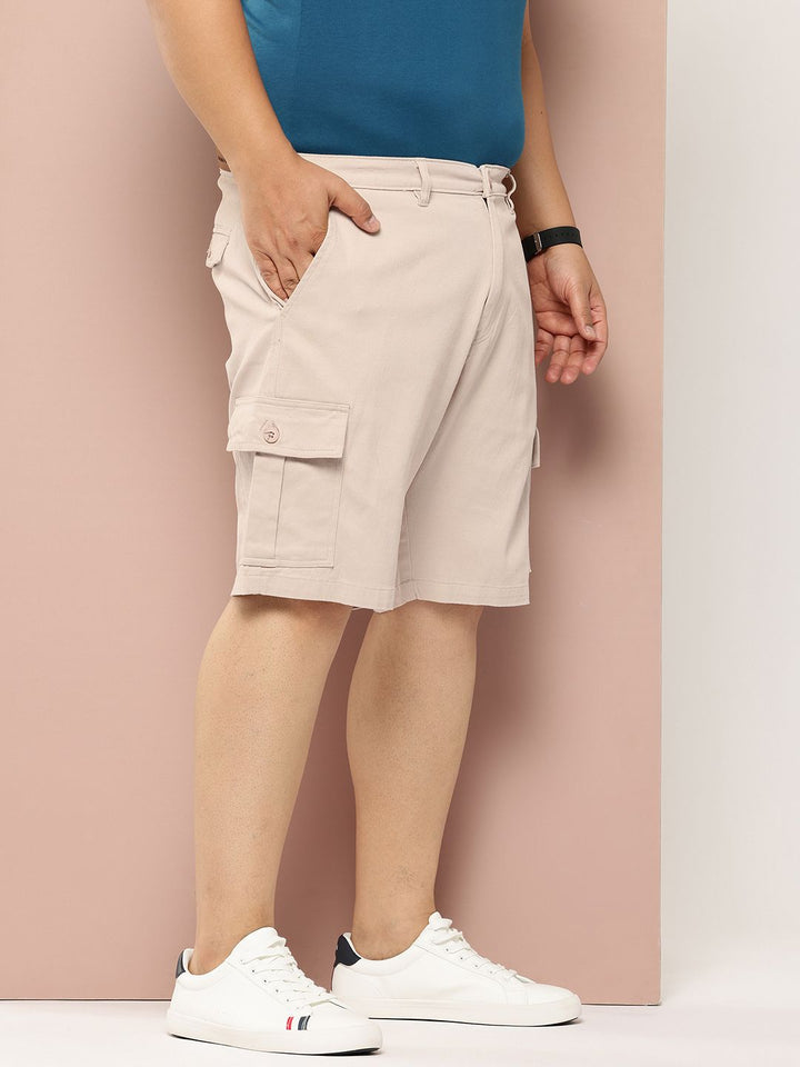Thomas Scott Men Plus Size Cargo Shorts