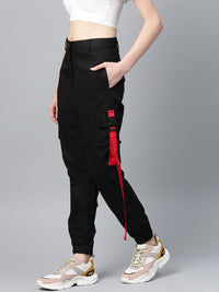 STREET 9 Women Black Cargos