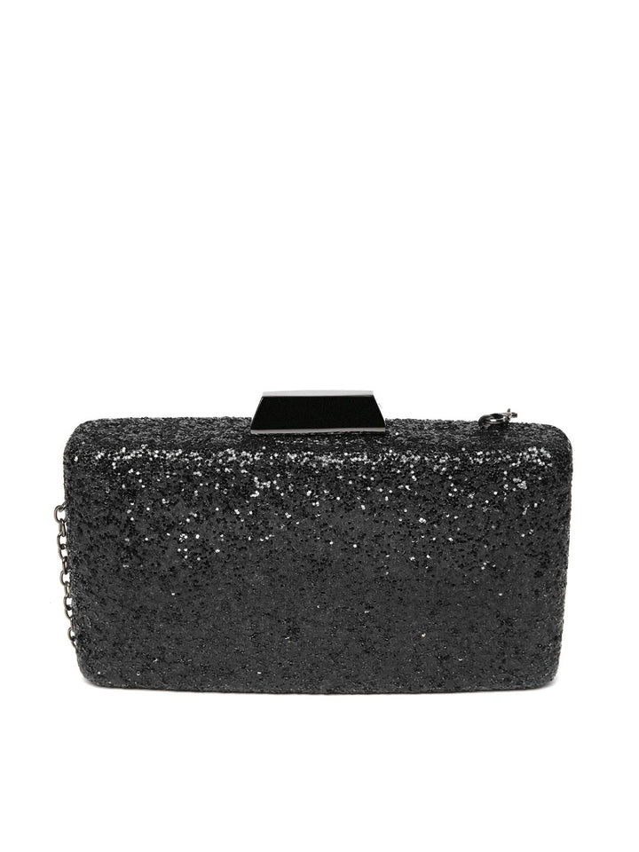 Lino Perros Black Embellished Clutch