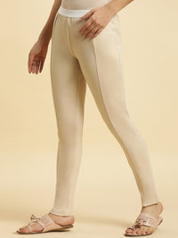 W Women Slim Fit Mid-Rise Plain Trousers