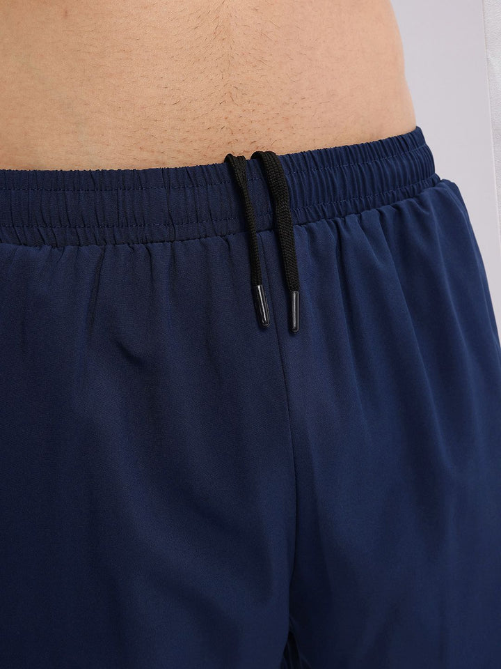 HRX by Hrithik Roshan Men Rapid-Dry Running Shorts with Inner Tights