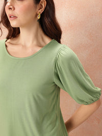 all about you Puff Sleeves Top