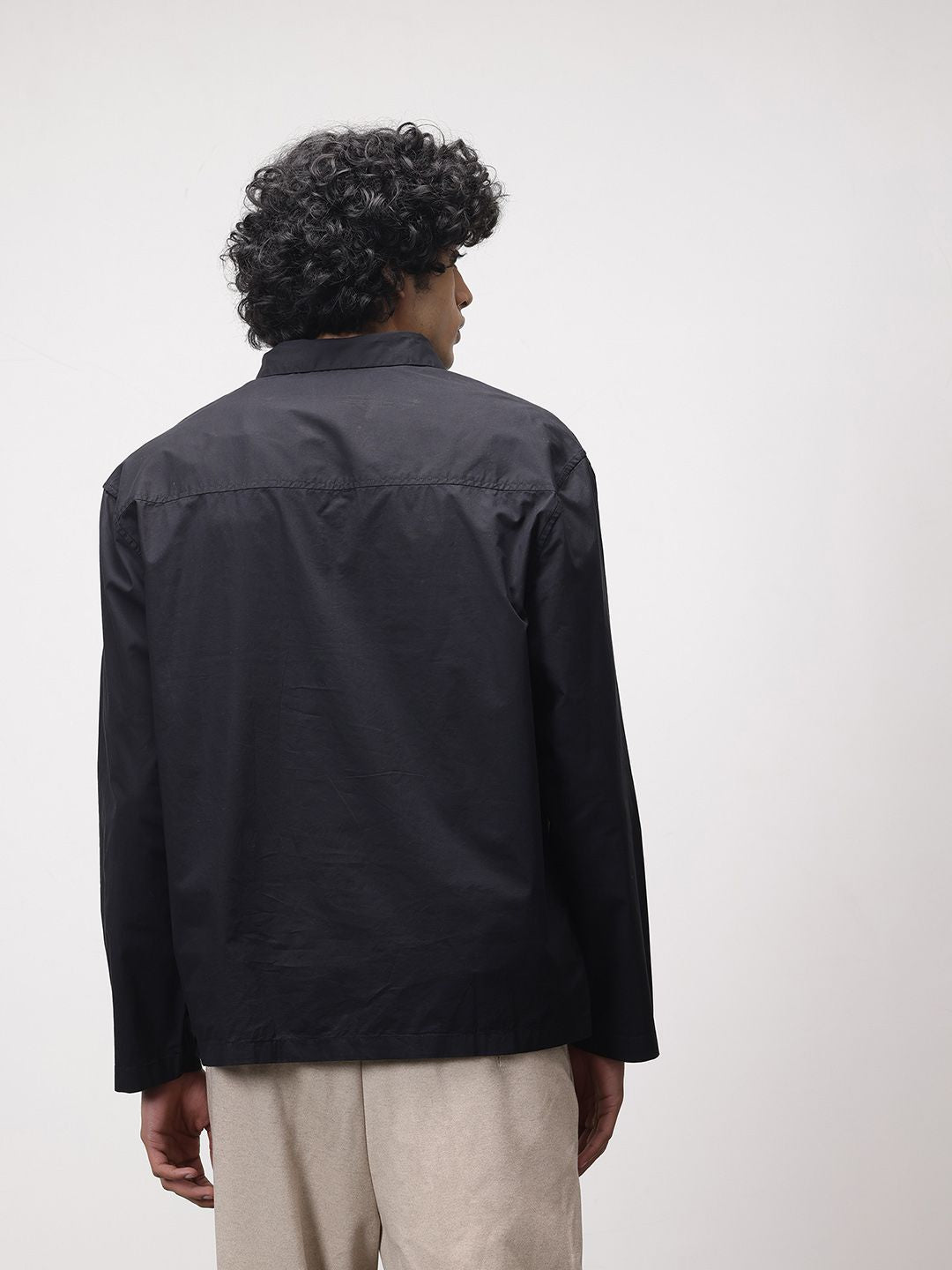 ether Pure Cotton Longline Casual Shirt